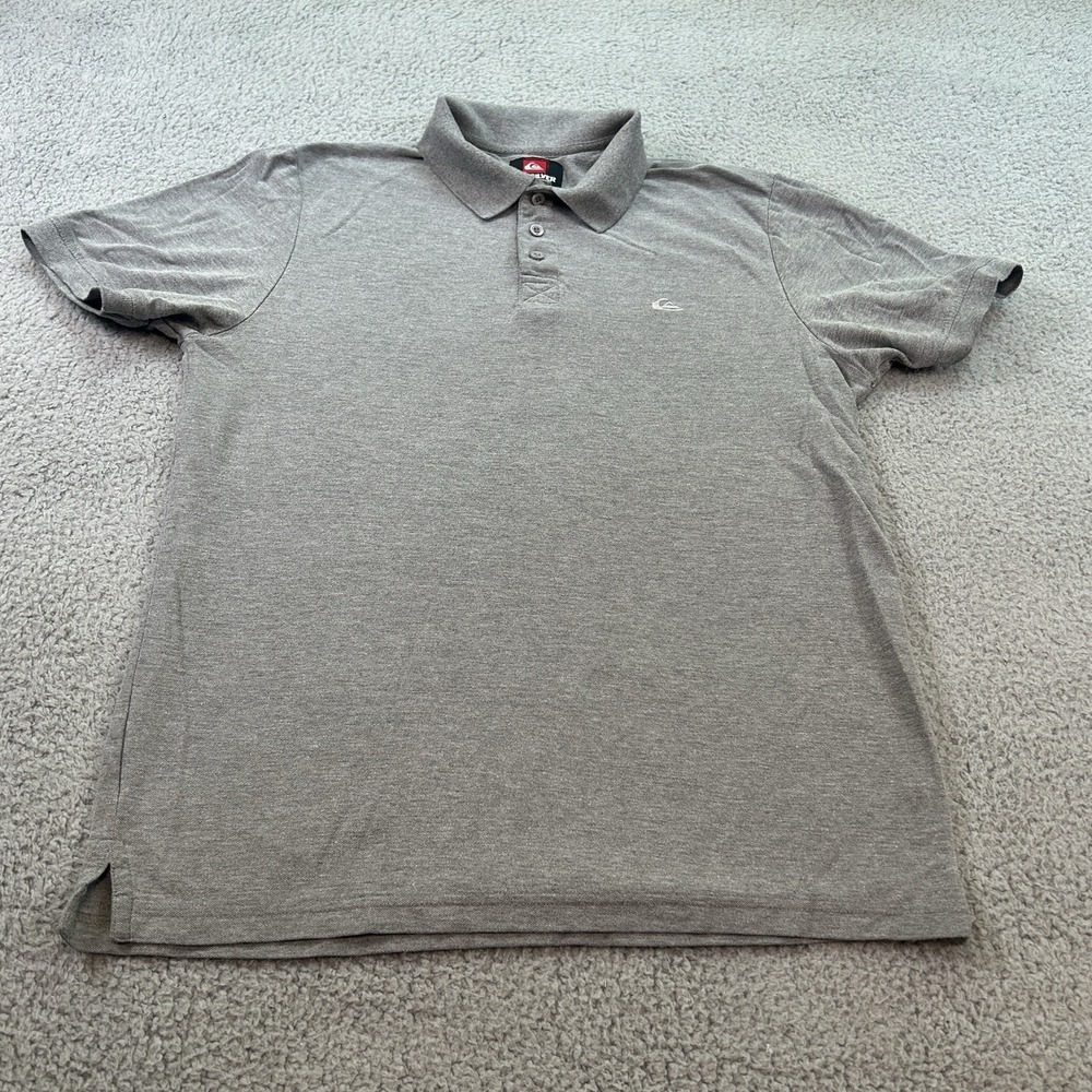 Quiksilver Polo Shirt Boys  M The Great Wave of Kanagawa Surf‎ Born From The Sea